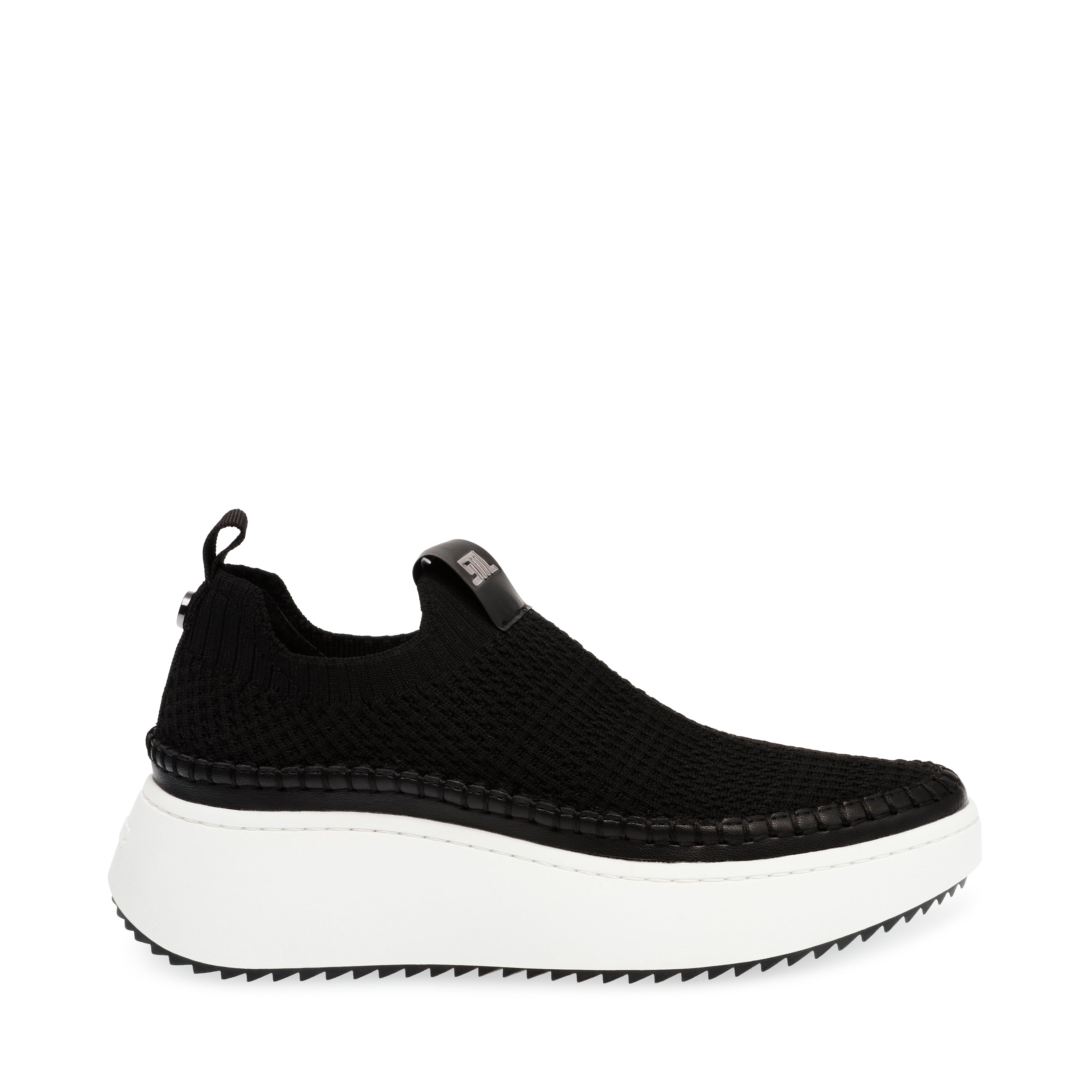 Steve madden slip sales on shoes black