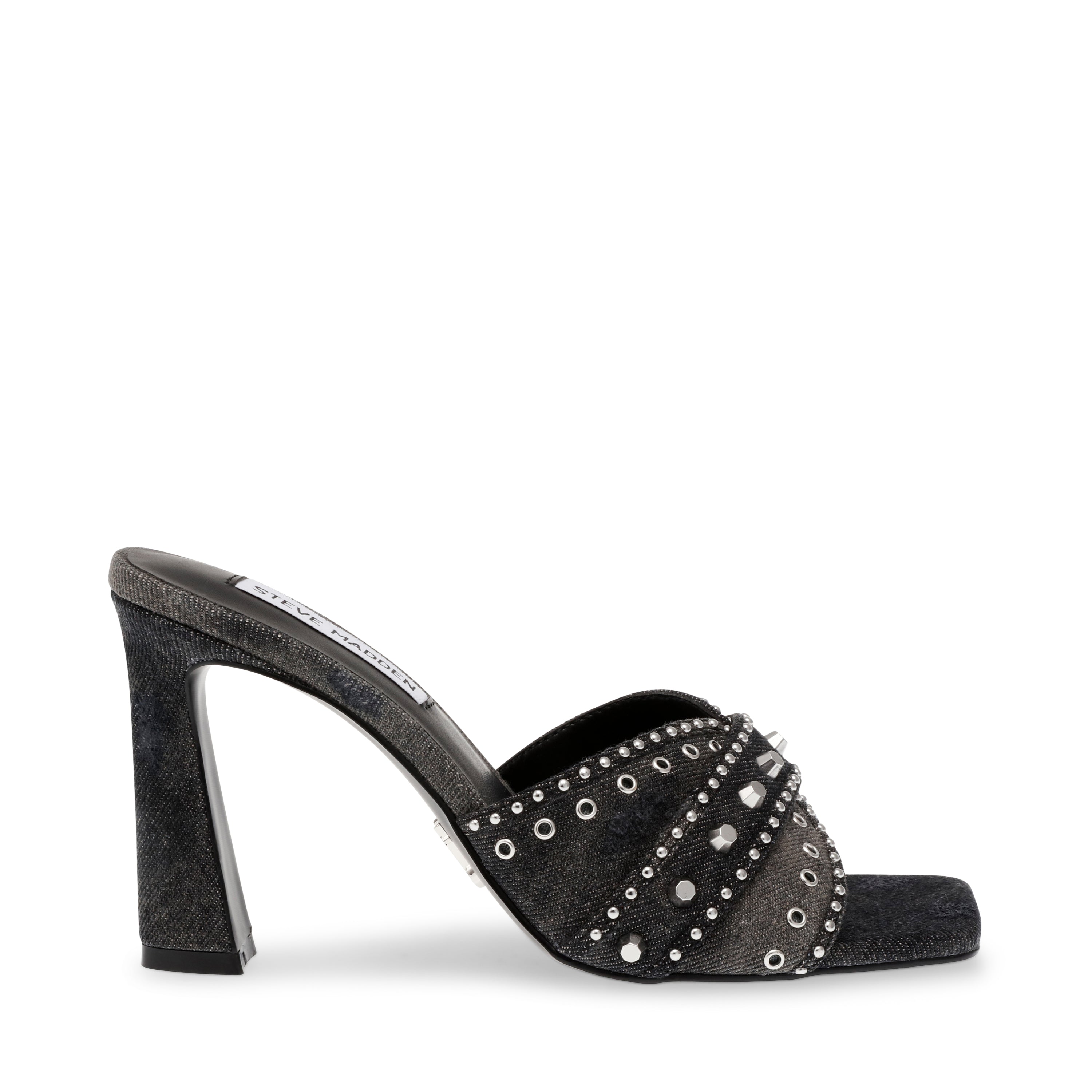 Steve madden black hot sale block heel sandal