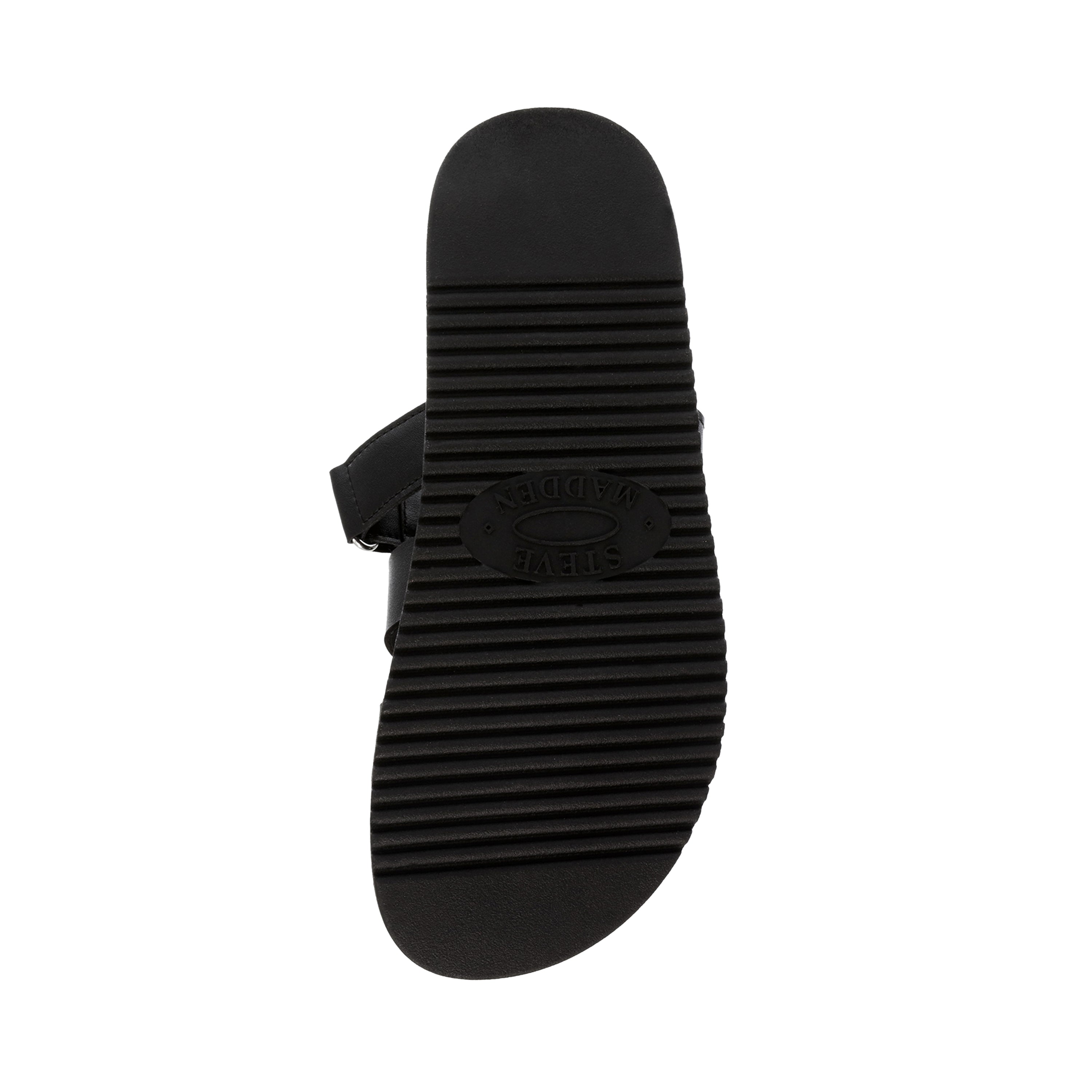 Missile Sandal BLK ACTION LEATHER – Steve Madden UK