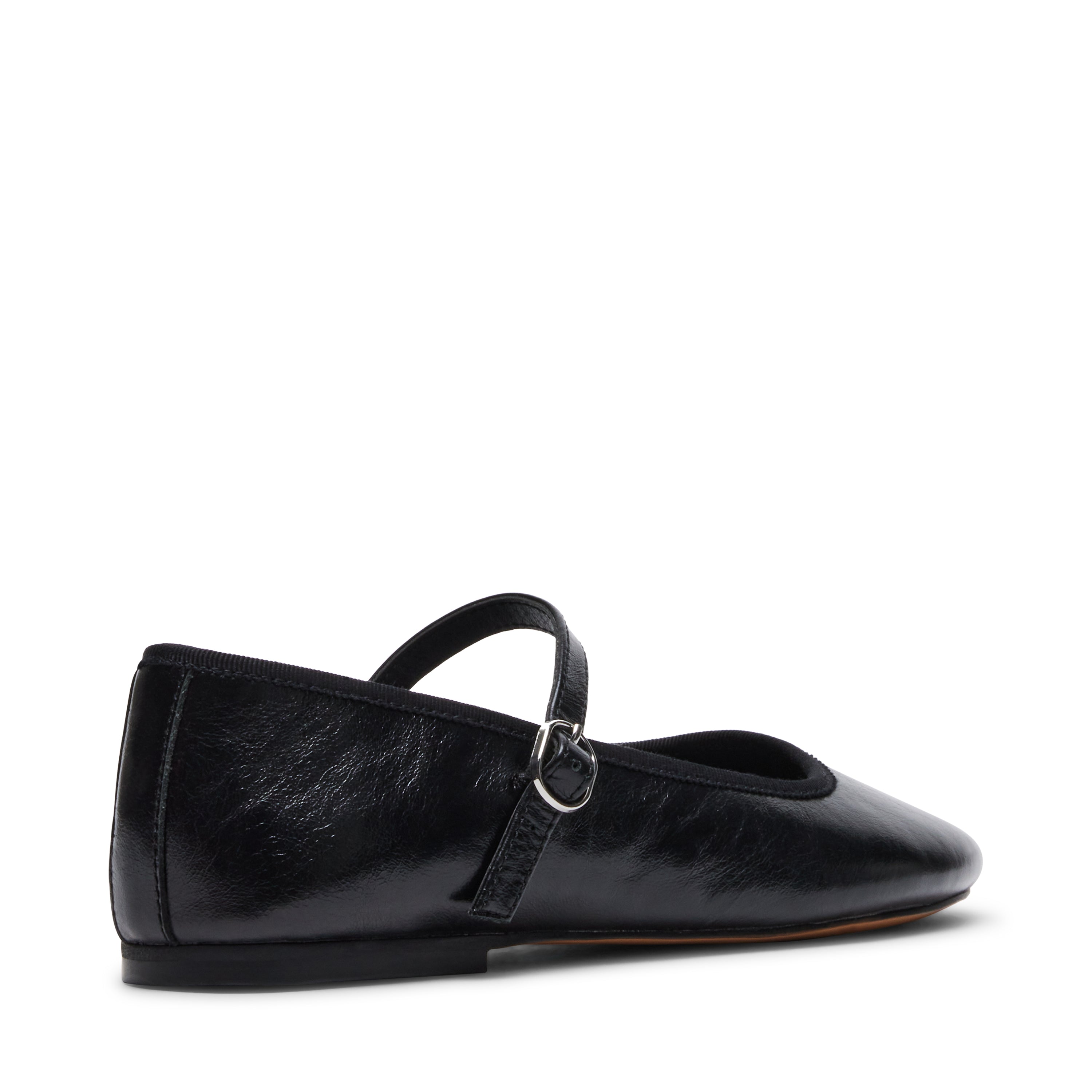 Vinetta Flat Shoe BLACK LEATHER