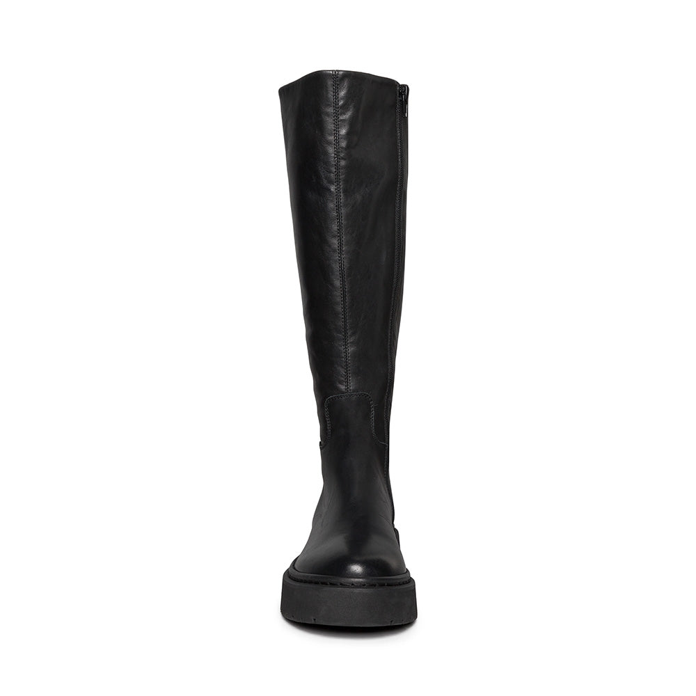 Galina Boot BLACK LEATHER – Steve Madden UK - Main Image