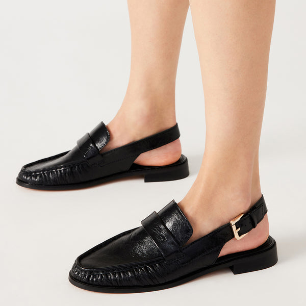 Reeves Slingbacks BLACK LEATHER