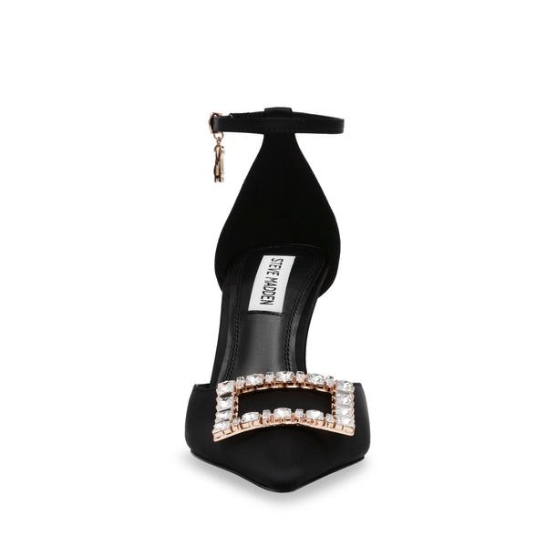 Accession Sandal BLACK SATIN