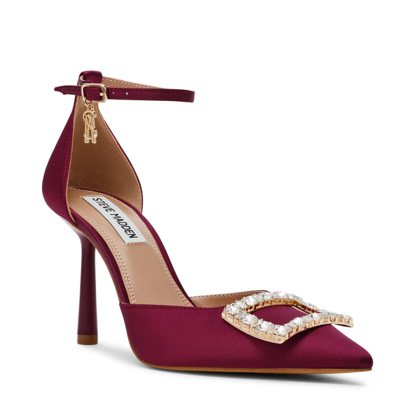 Accession Sandal PLUM SATIN