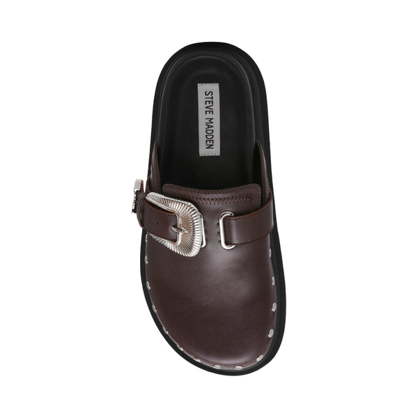 Offbeat Slide BROWN ACTION LEATHER