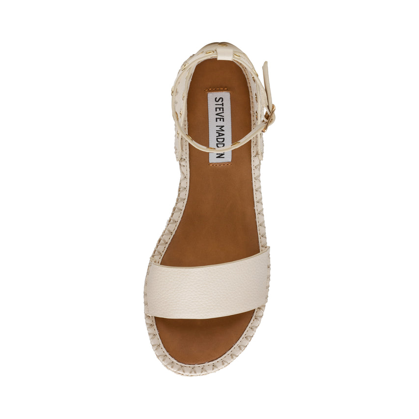 Moxara Sandal BONE LEATHER