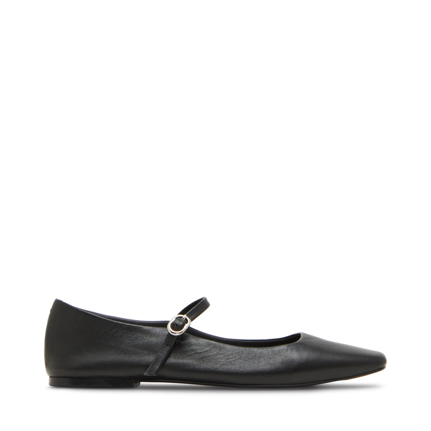 Maple Flat Shoe BLACK LEATHER