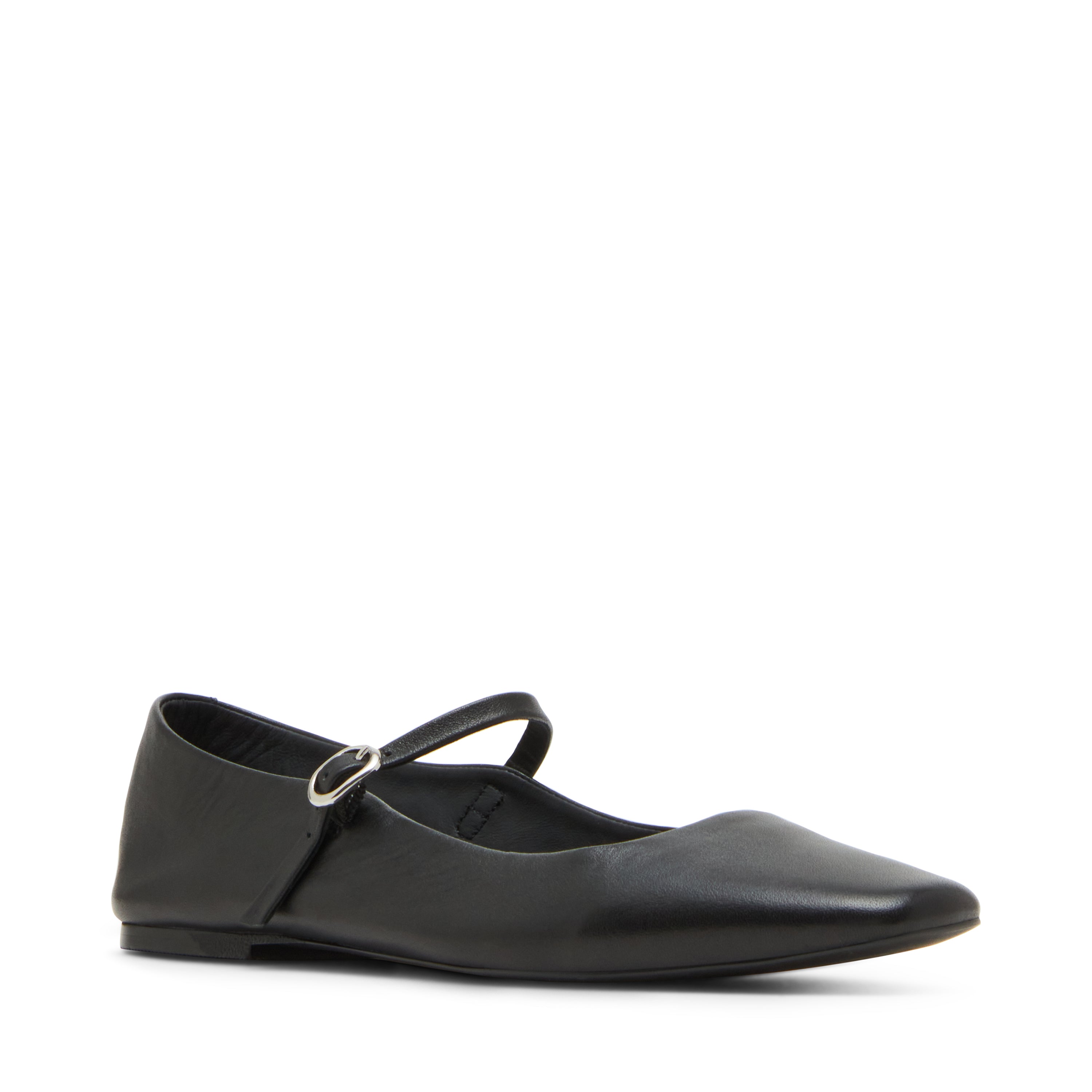 Maple Flat Shoe BLACK LEATHER