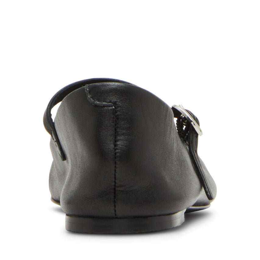 Maple Flat Shoe BLACK LEATHER
