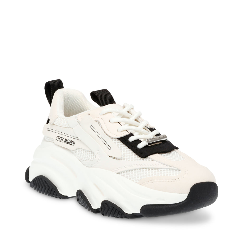 Possession-E Trainer WHITE/SAND – Steve Madden UK