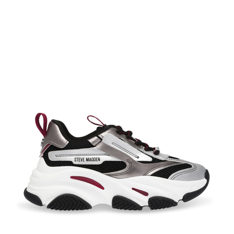 Possession E Trainer ICE PEWTER RED Steve Madden UK