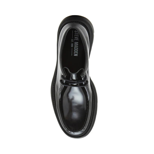 Reice Casual Shoe BLACK LEATHER