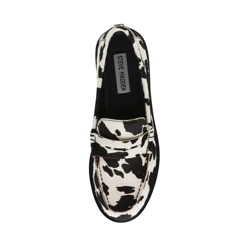 Adison-C Flat Shoe BLACK/WHITE