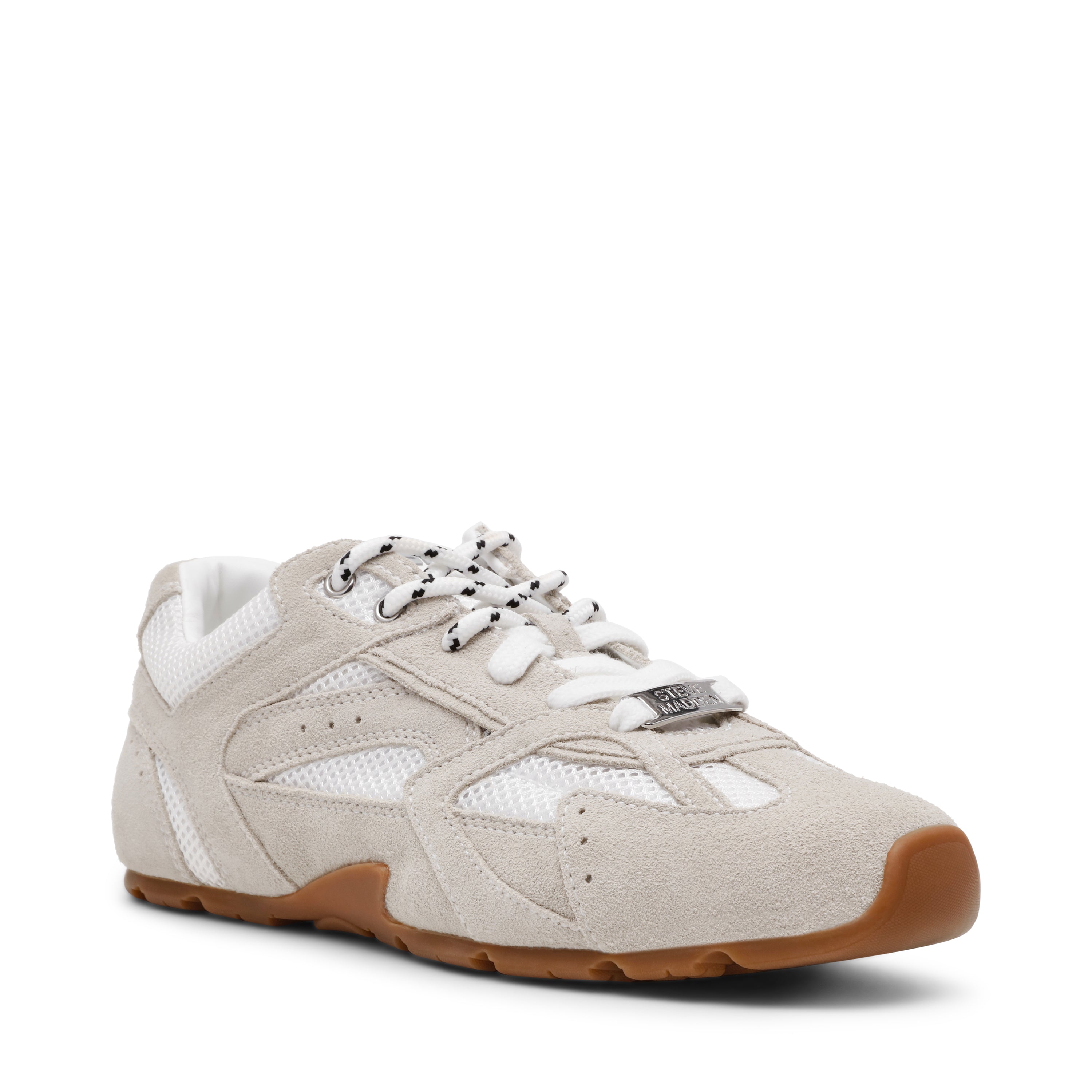 Asiel Trainer WHITE SUEDE