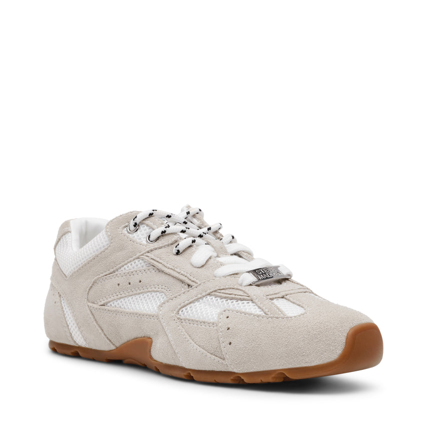 Asiel Trainer WHITE SUEDE