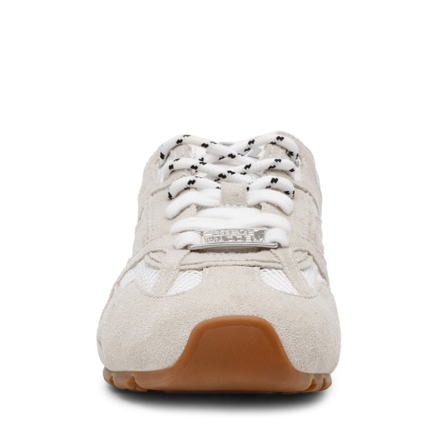 Asiel Trainer WHITE SUEDE