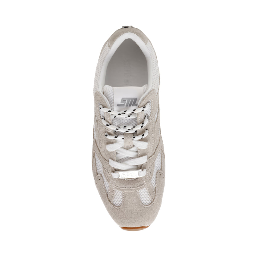 Asiel Trainer WHITE SUEDE