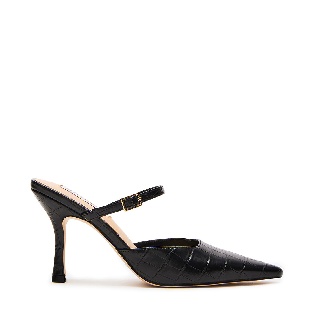 Brecki Mule BLACK CROCO