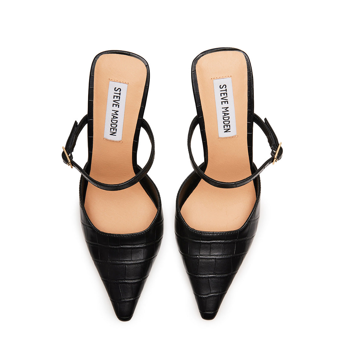 Brecki Mule BLACK CROCO