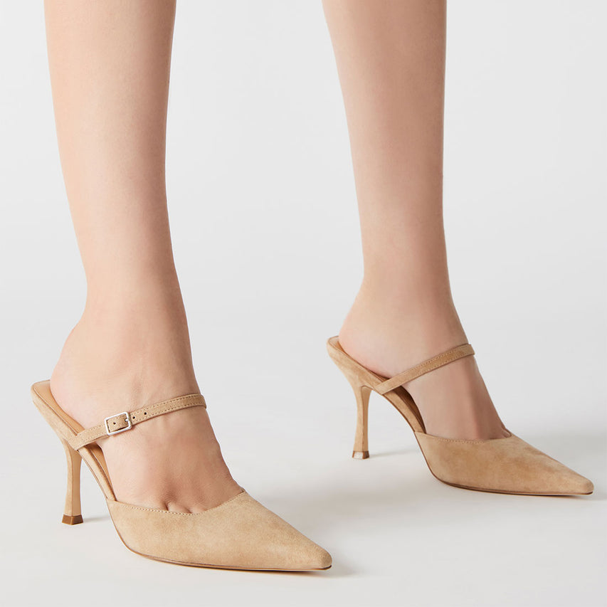Brecki Mule TAUPE SUEDE
