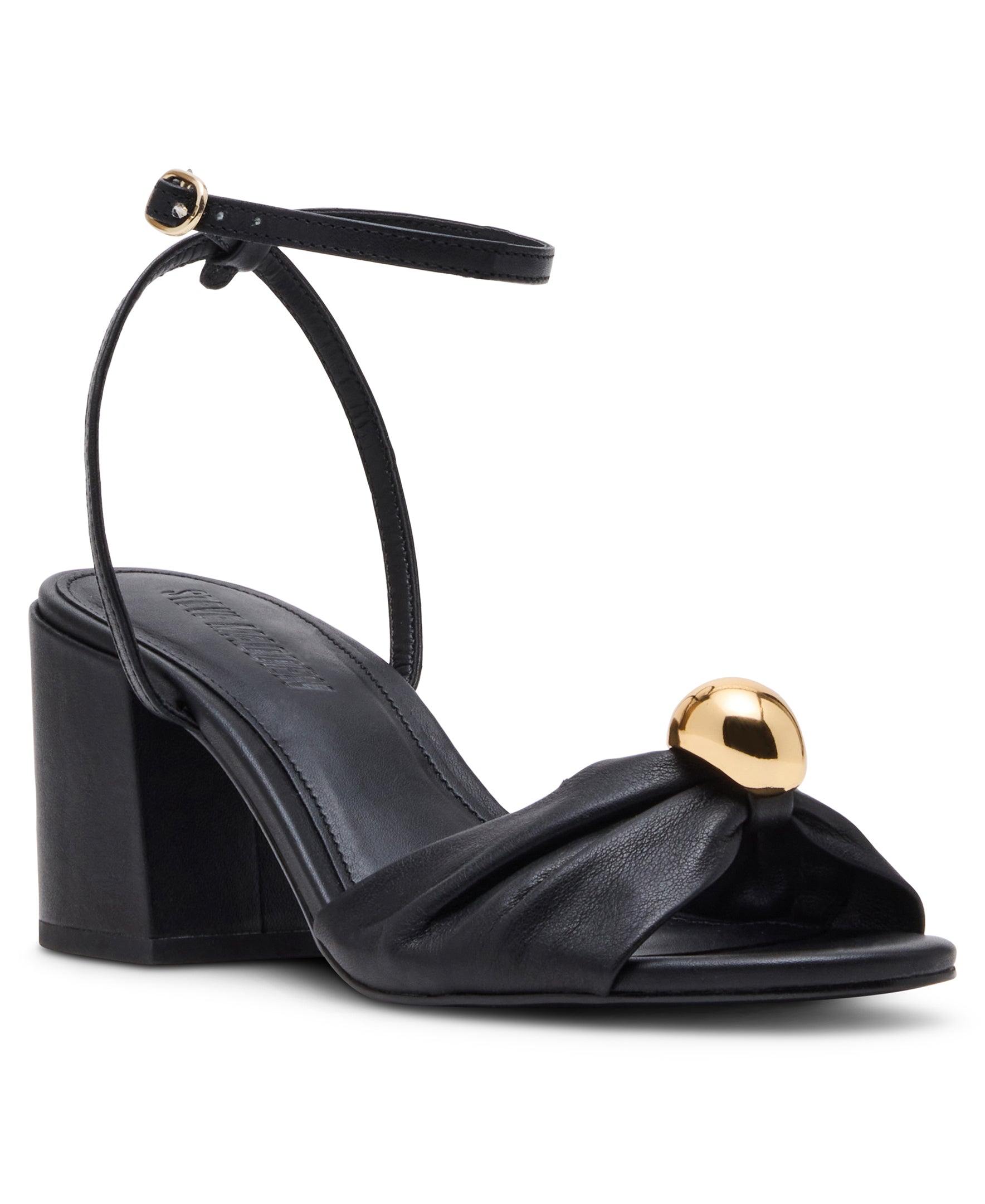Caden Sandal BLACK LEATHER