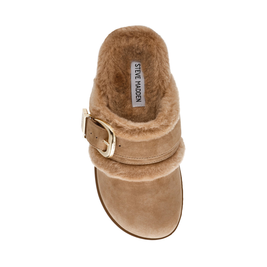 Cozy Up Mule TAN SUEDE