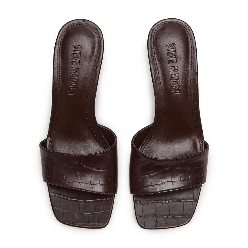 Curcio Mule BROWN CROCO