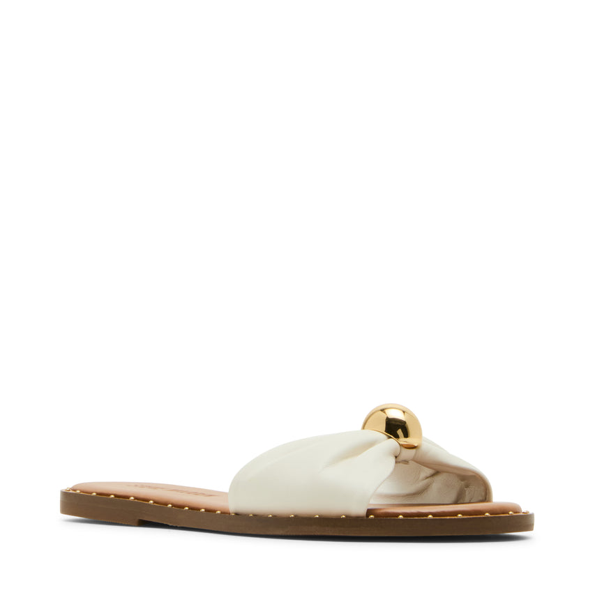 Dipsy Sandal WHITE LEATHER