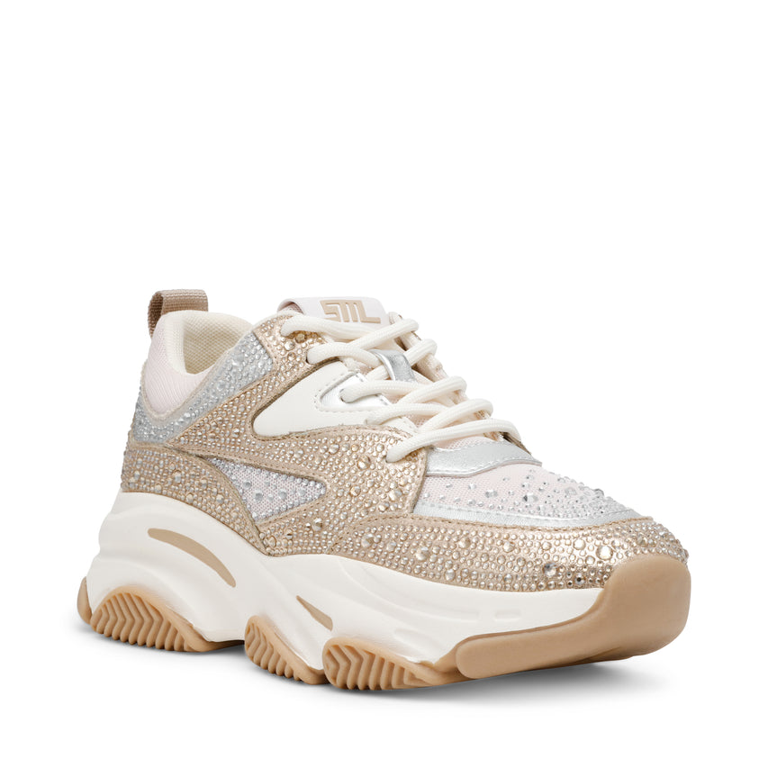 Jprivy Trainer SILVER/GOLD CREAM