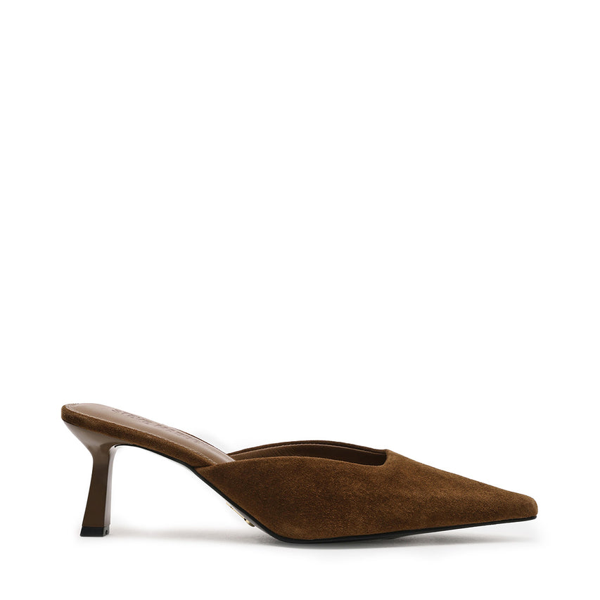 Lisbeth Mule BROWN SUEDE