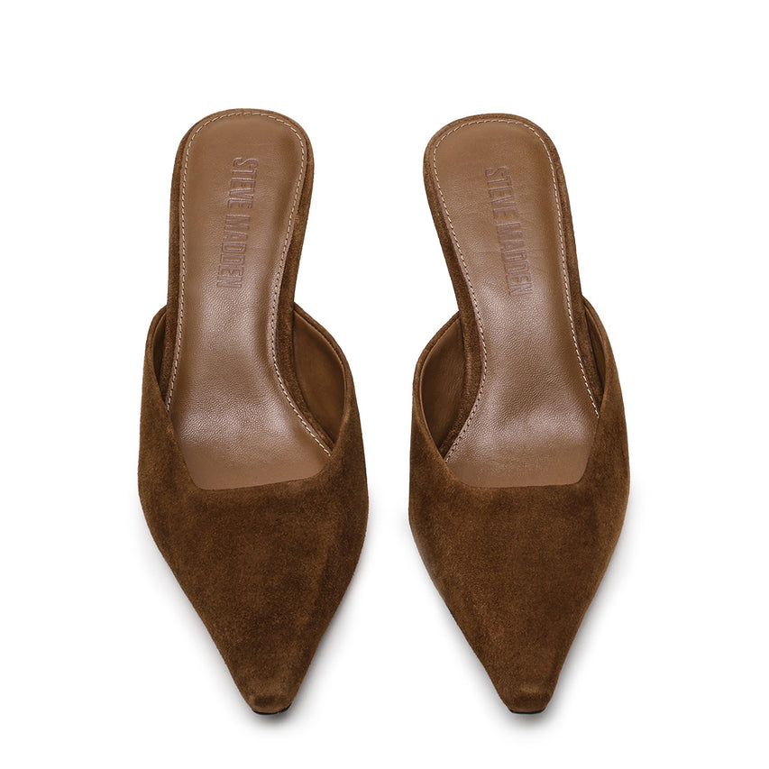 Lisbeth Mule BROWN SUEDE