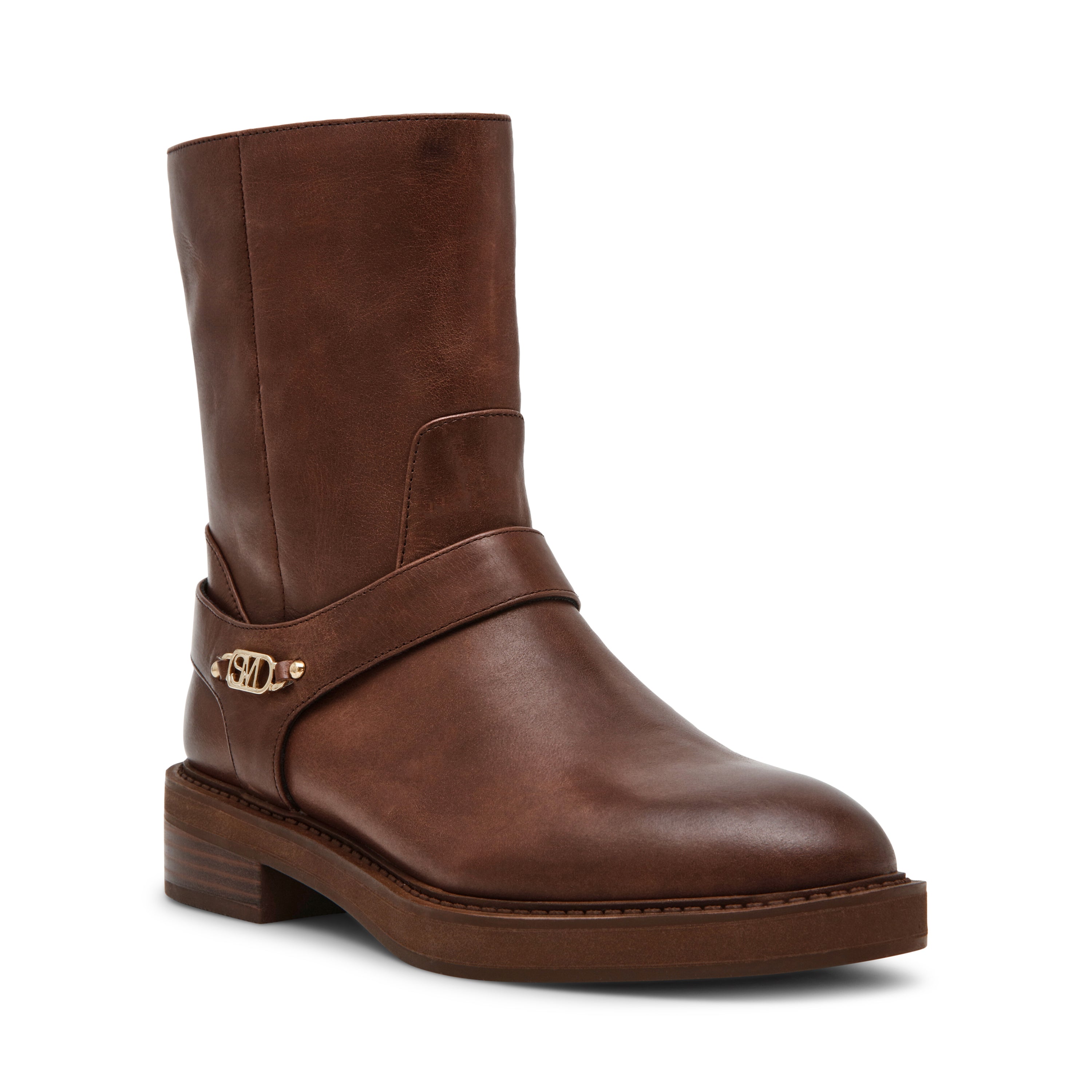 Loophole Bootie BROWN LEAT