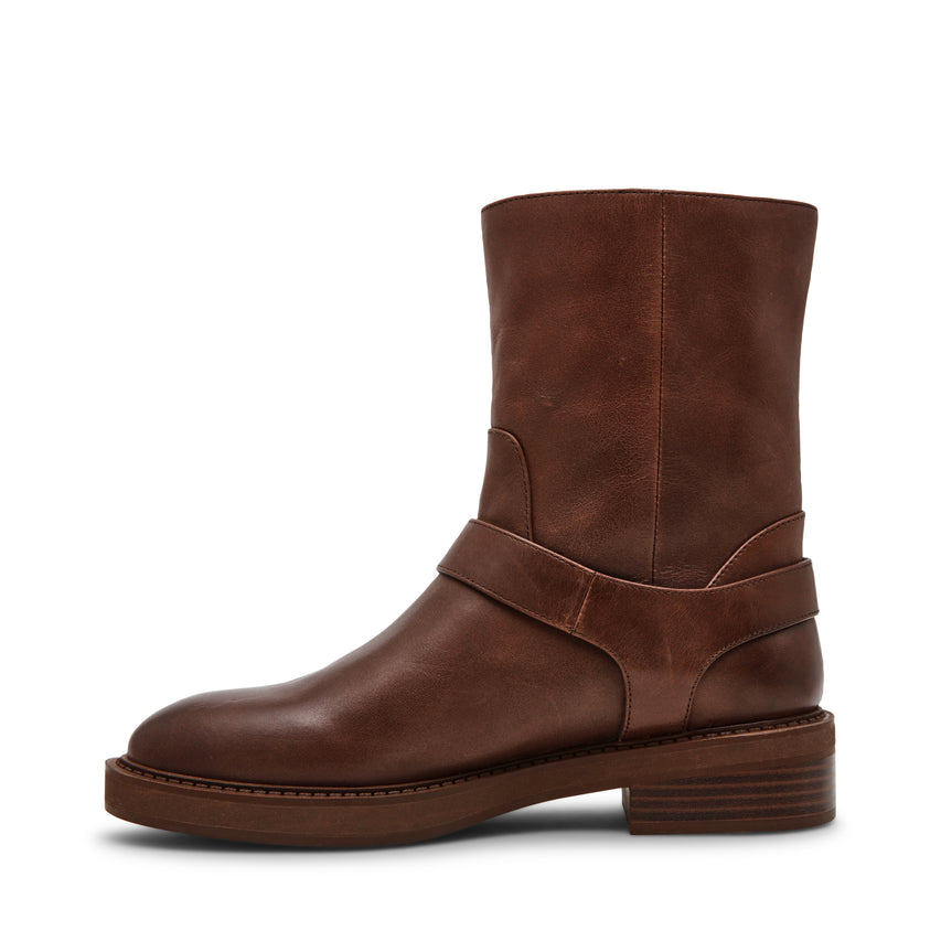 Loophole Bootie BROWN LEAT