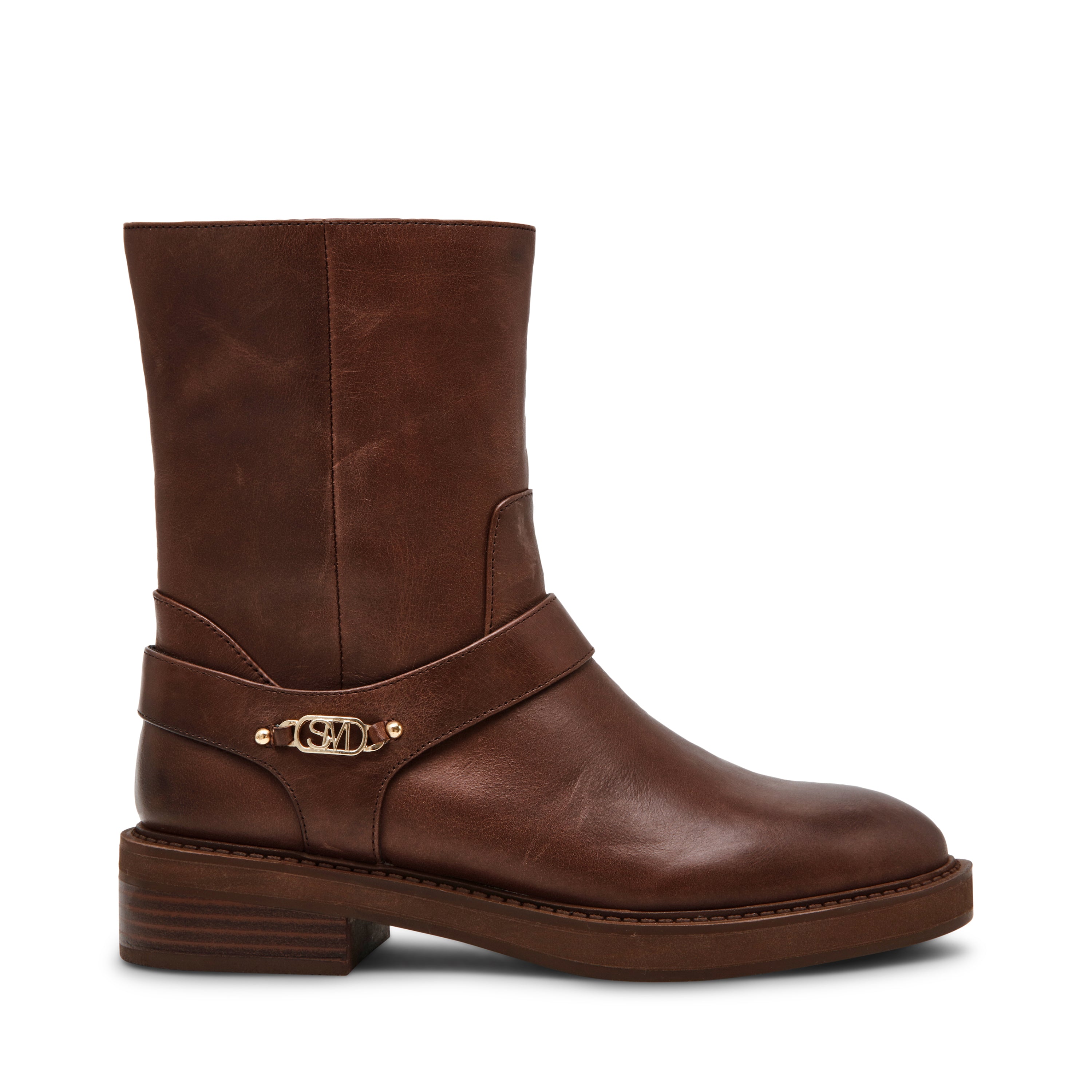Loophole Bootie BROWN LEAT