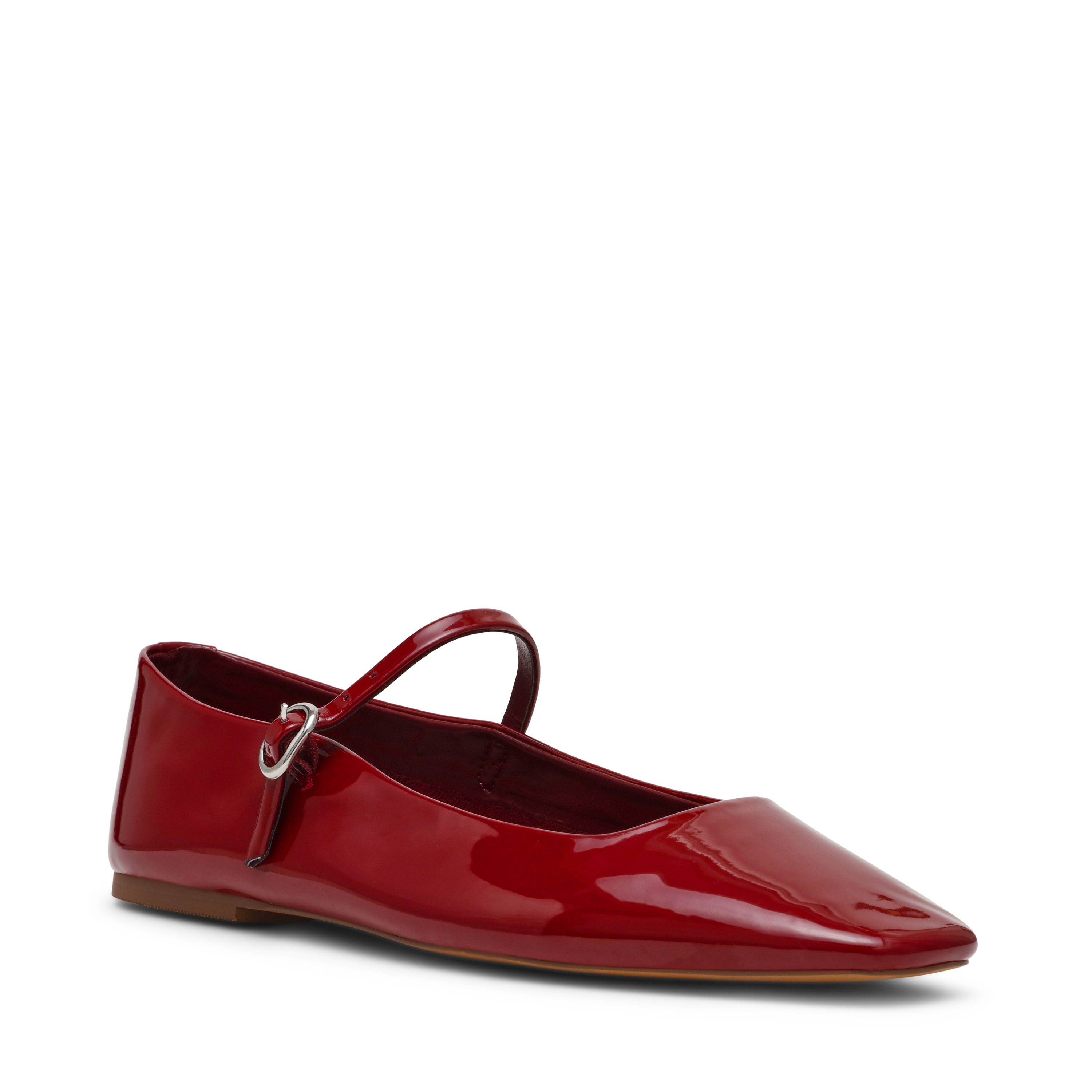 Maple Flat Shoe WINE PATENT