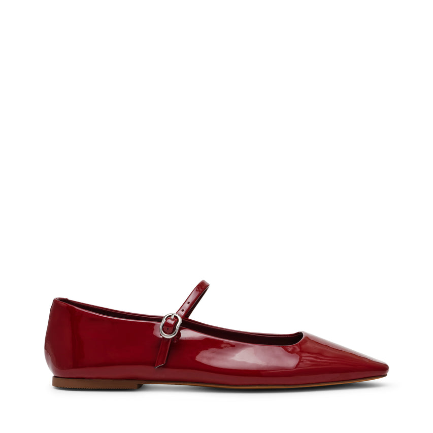 Maple Flat Shoe WINE PATENT