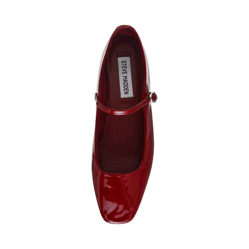 Maple Flat Shoe WINE PATENT