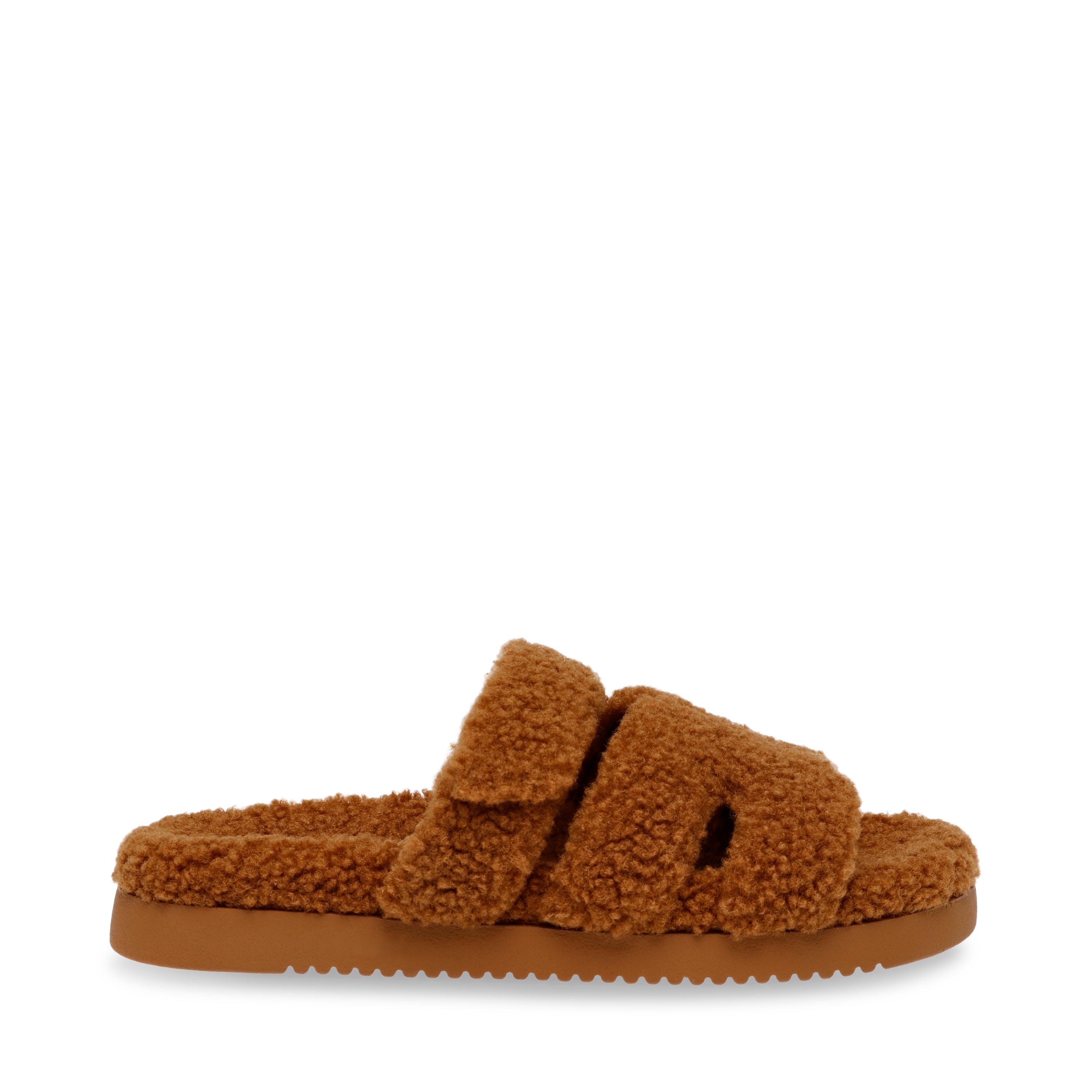 Fuzzy steve madden store slides