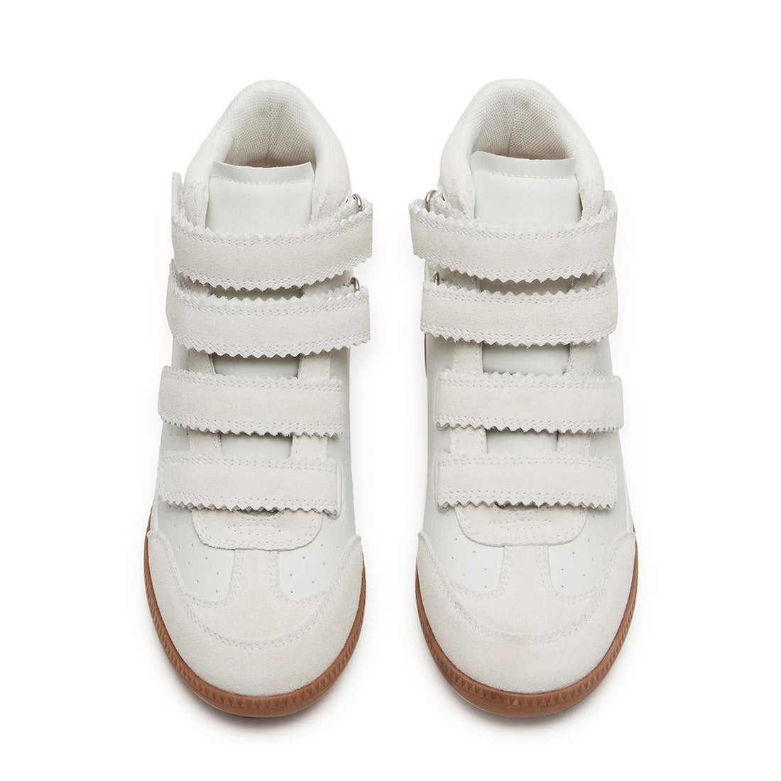 Mustang Trainer WHITE SUEDE