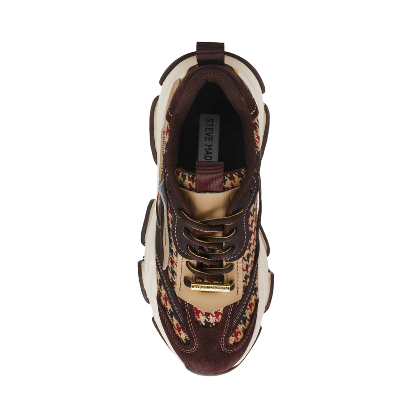 Possession-E Trainer BRN PLAID