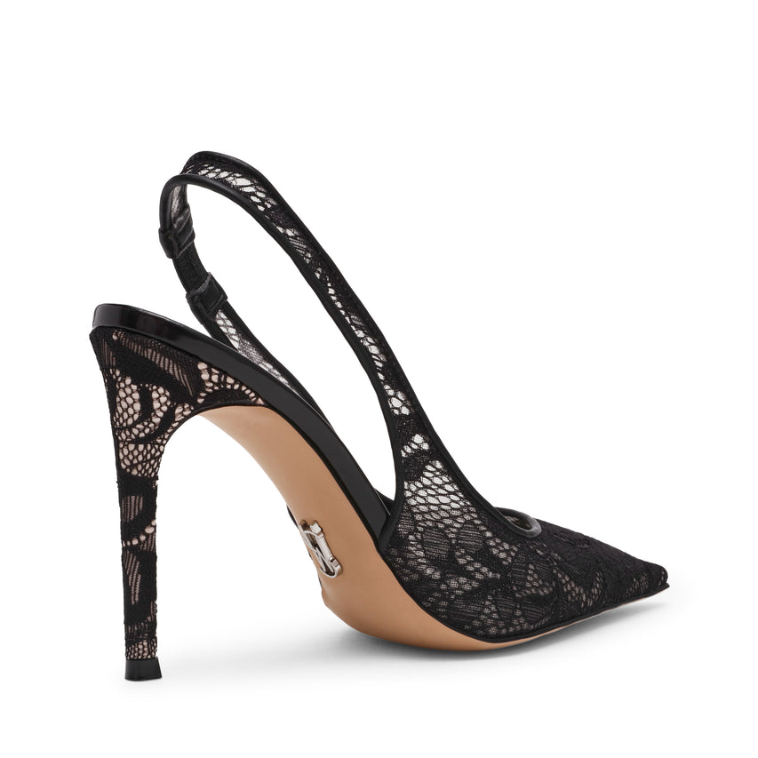 Reyes-Lace Pump BLK LACE