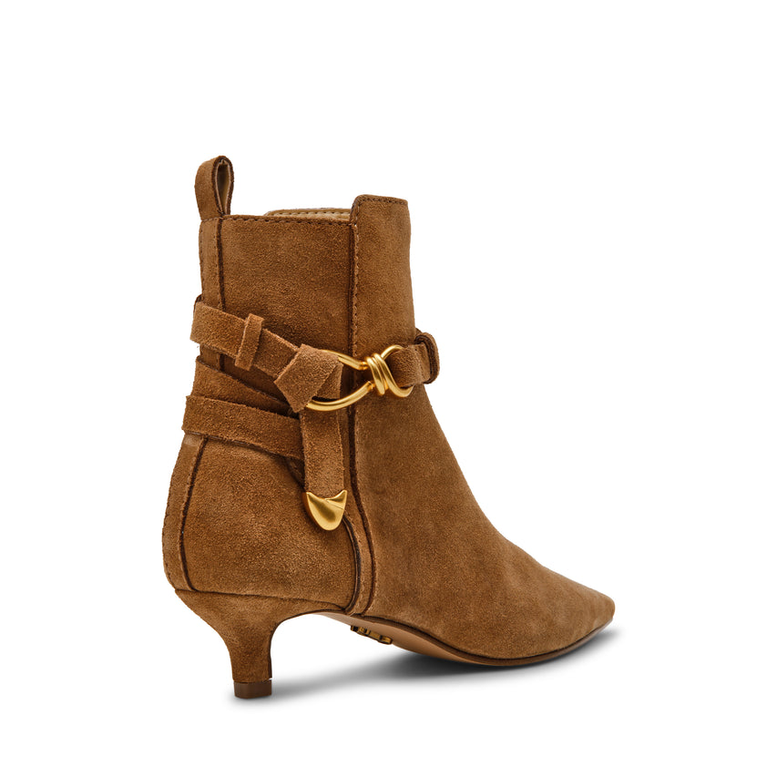Roller Bootie TAN SUEDE