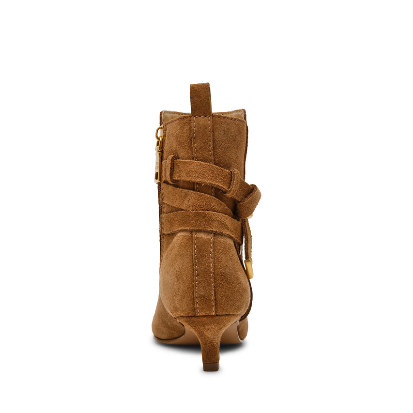 Roller Bootie TAN SUEDE