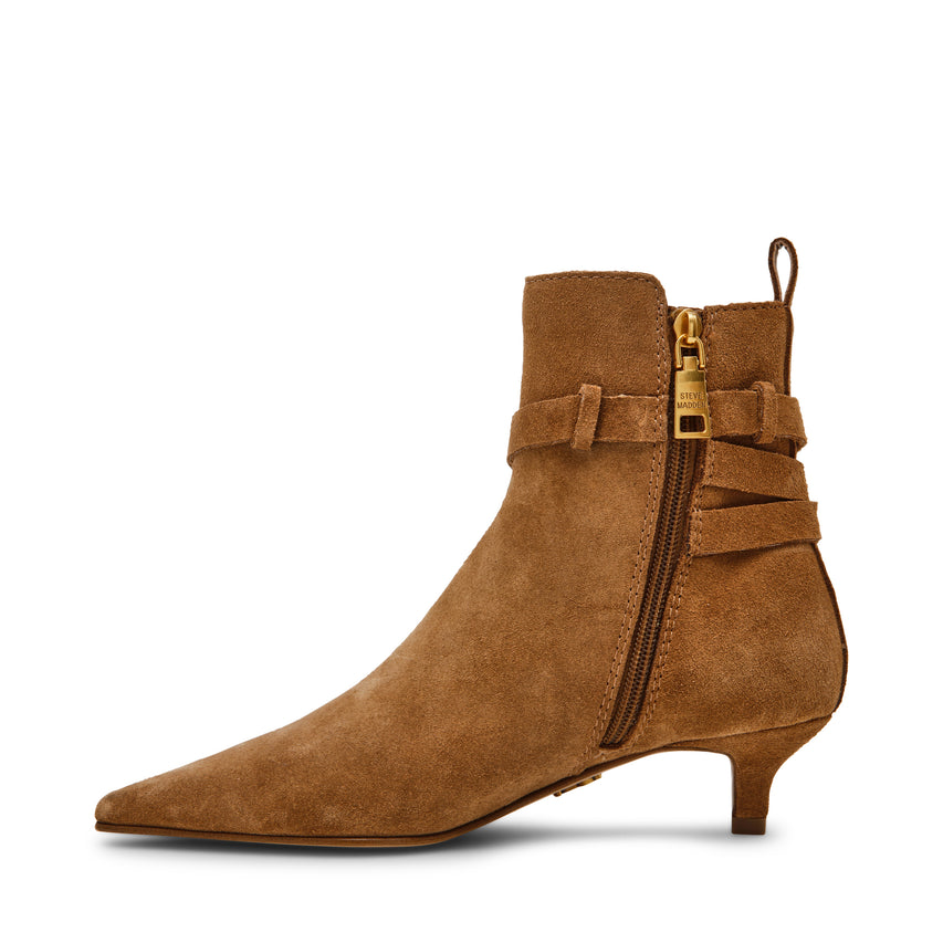 Roller Bootie TAN SUEDE