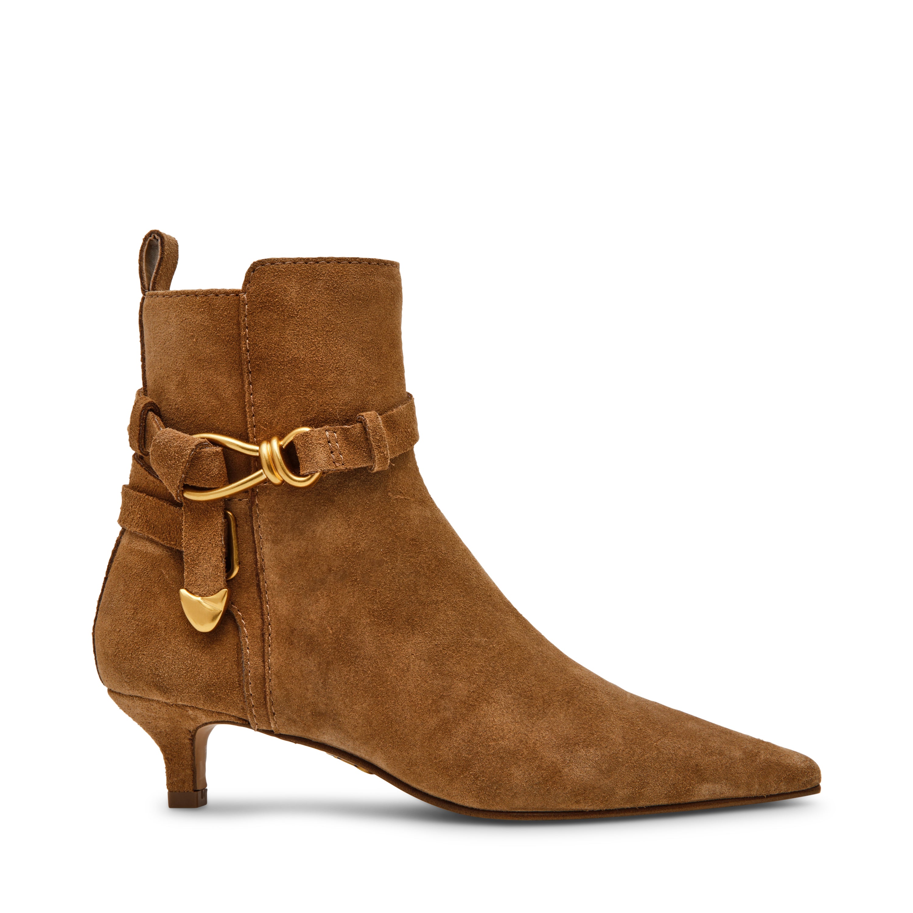 Roller Bootie TAN SUEDE