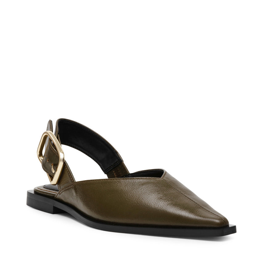 Sianna Pump OLIVE LEATHER