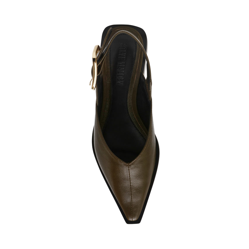 Sianna Pump OLIVE LEATHER