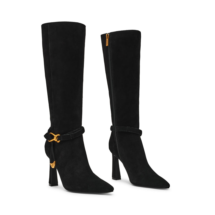 Sirrens Boot BLACK SUED