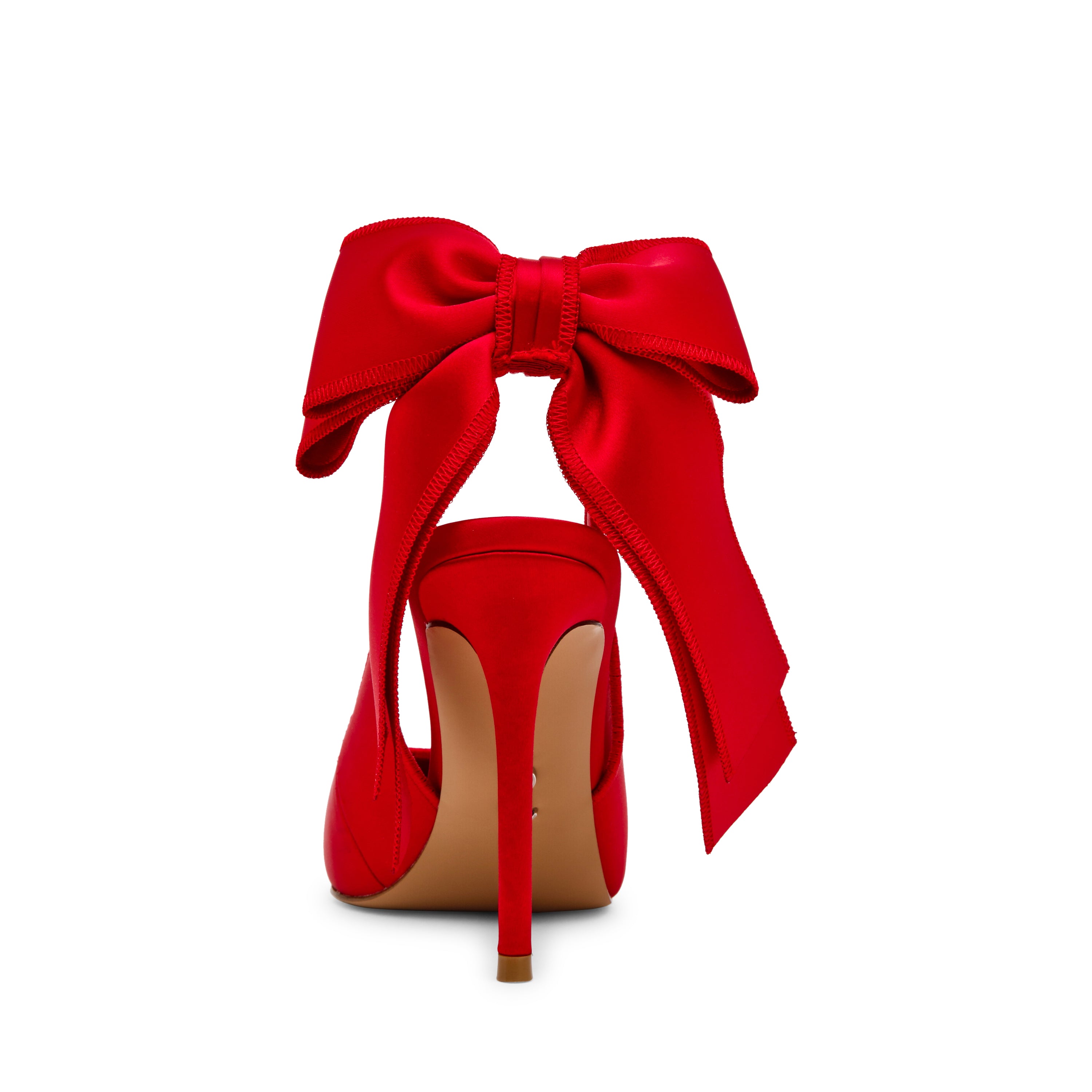 Teacup Pump RED SATIN