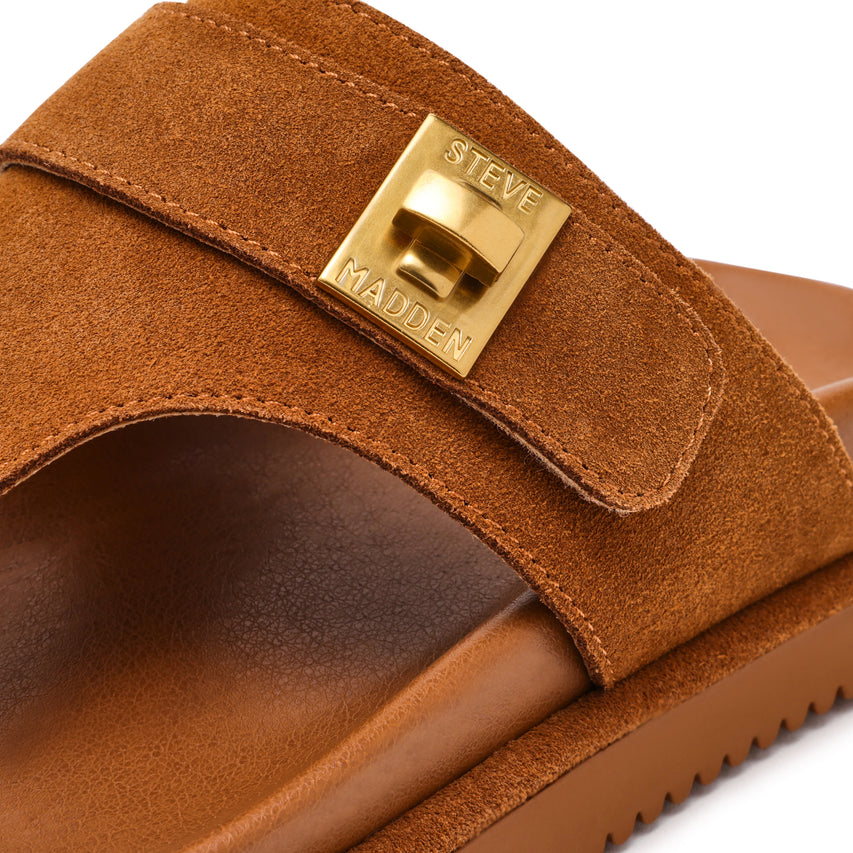 Tuned-In Sandal CHESTNUT SUEDE